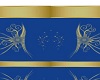 Blue & Gold Wall