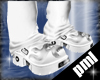 [PLM] short boots white