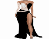J*Black &White LongDress
