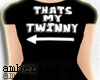 ❥ twinny // black