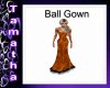 Orange Ball Gown