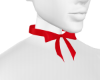 Red Bow Necklace