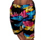 Black Tropical Shorts  M