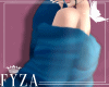 Fur Coat Blue