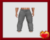 Gray Casual Pants
