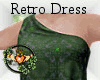 Retro Dress Green