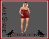 JK Party Dress Red