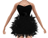 Raina Black Short Dress