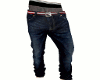  Red/Belt Jeans 