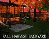 Fall Harvest Backyard