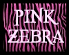 Pink Zebra Couch