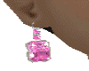 Pink Ice Earrings