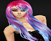 pink blue long hair