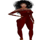 TEF RED PERFECT BODYSUIT