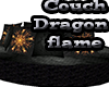 DragonFlame Round Couch