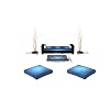 Blue Couch Set 4