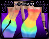 .xS. Rainbow|PVC|Dress