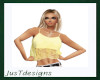 JT Yellow Lace Halter