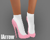 Pink Heel - Sock
