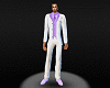 purple/wht suit
