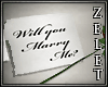 |LZ|Marry Me Card