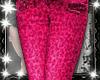 [E]*Leopard Pink Jeans*