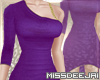 *MD*Madame Purple Dress