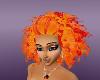 crazy orange fire hair