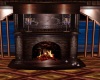 bronze & Brick Fireplace