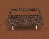 Leopard print couch