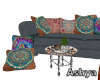 Boho Sofa with Poses
