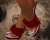 !C-Sexy Red Slippers