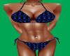 Blue Circle Bikini