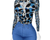 léopard bleu