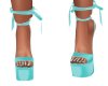 Iris Teal Heels