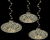 gold hanging ball lights