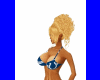 ~LB~Colts Bikini Top