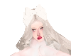 white bow