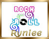 Neon Rock N Roll Sign 2