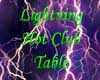 Lightning Hot Club Table