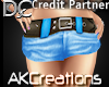 (AK)Blue shorts