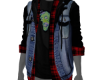 Hoodie Flannel with Vest