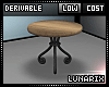 (L:Wood Decor Table