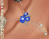 Silver Blue Necklaces