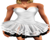 {S}  Pretty White Dress