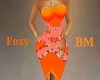 Bm Foxy orange dress