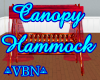 Canopy Hammock red