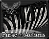 [Alu] Zebra Purse + Act.