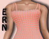 Coral Diamond Dress