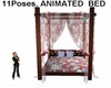 11,poses animated bed